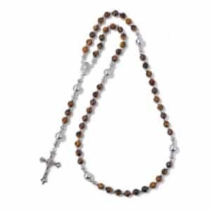 Chapelet perles de pierre